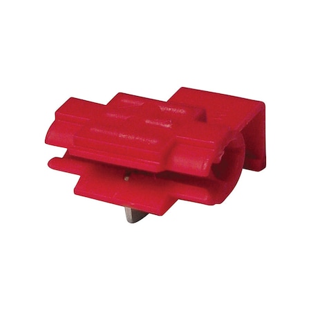 Gardner Bender Splice Wire Connector, 18 AWG Max, Red, Vinyl Insulation, 600 V, 5 PK 20-2218